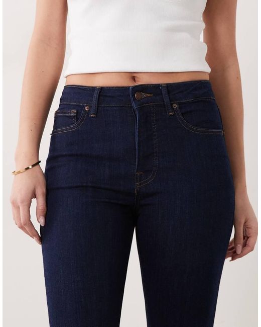 GOOD AMERICAN Blue Good Legs Straight Jeans