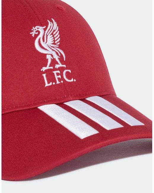 Adidas Originals Red Liverpool Fc Baseball Cap