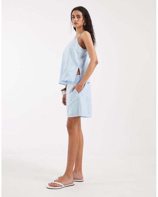 Vero Moda White Singlet Co-ord