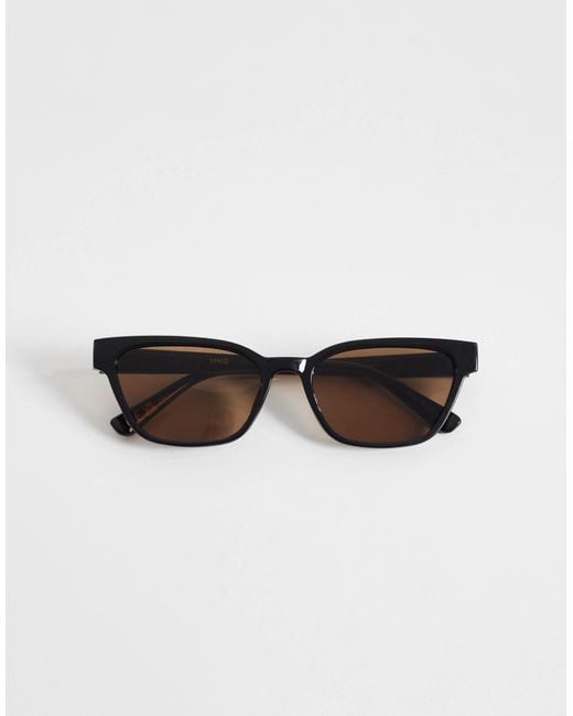 Lunettes Mango en coloris Natural