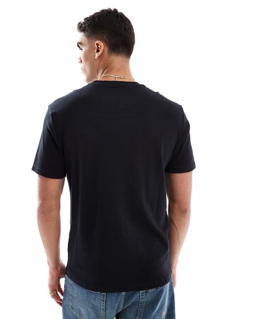 Threadbare Black 200 Gsm Short Sleeve T-shirt for men