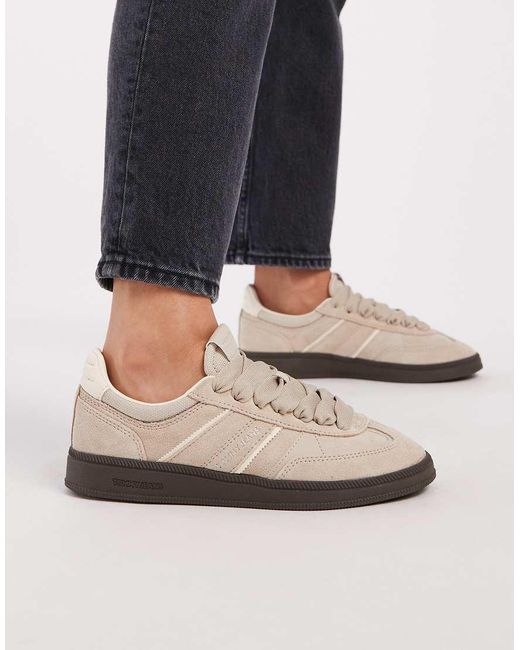 Tommy Hilfiger Black Wich Suede Trainers With Ribbon Laces