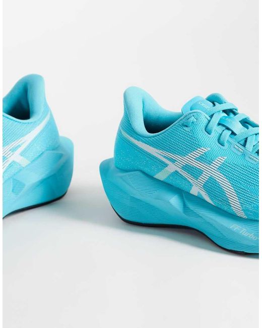 Asics Blue Novablast 6 Running Trainers