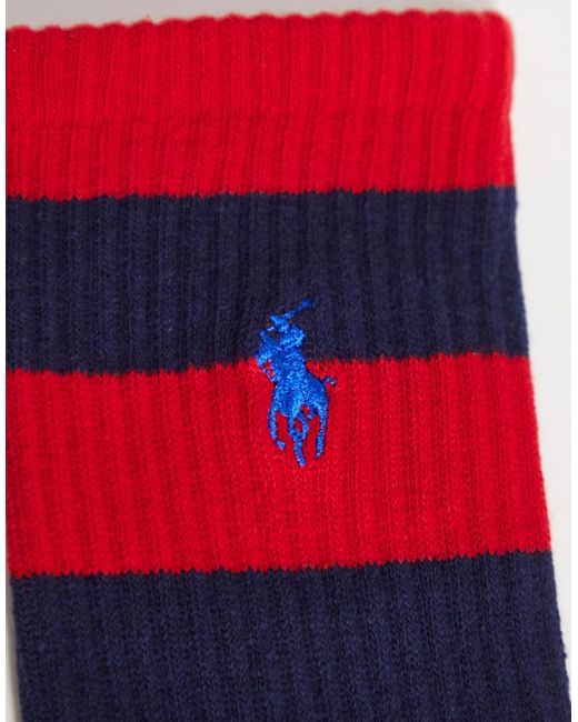 Polo Ralph Lauren Blue 2 Pack Bear Socks for men