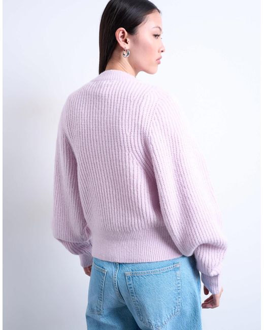 TOPSHOP Purple – strickpullover