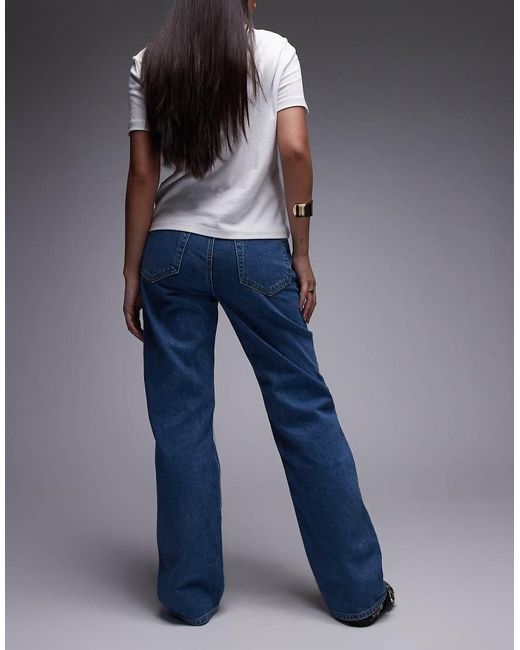 Calvin Klein Blue 90s Straight Jeans