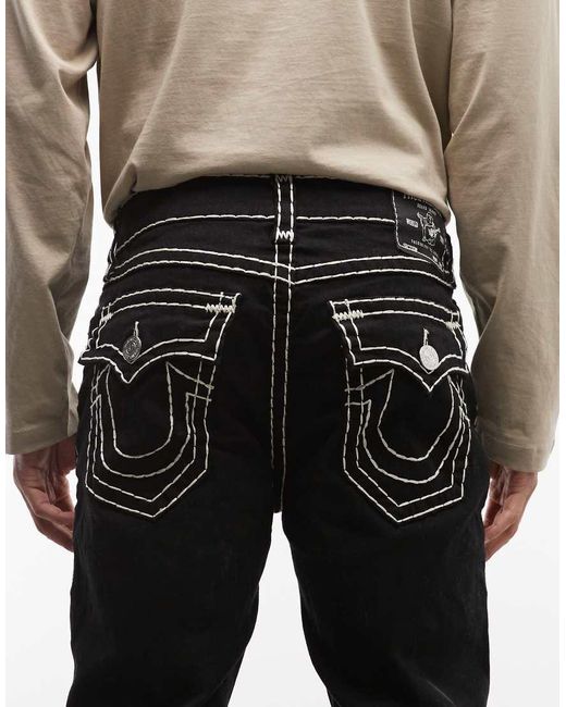 True Religion Natural Ricky Super T Straight Jeans for men