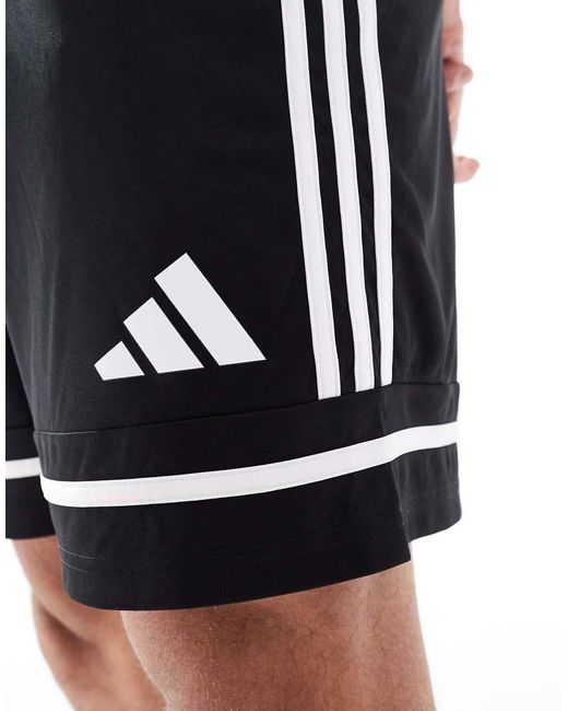 Adidas Originals Blue Adidas Football Squadra 25 Shorts for men