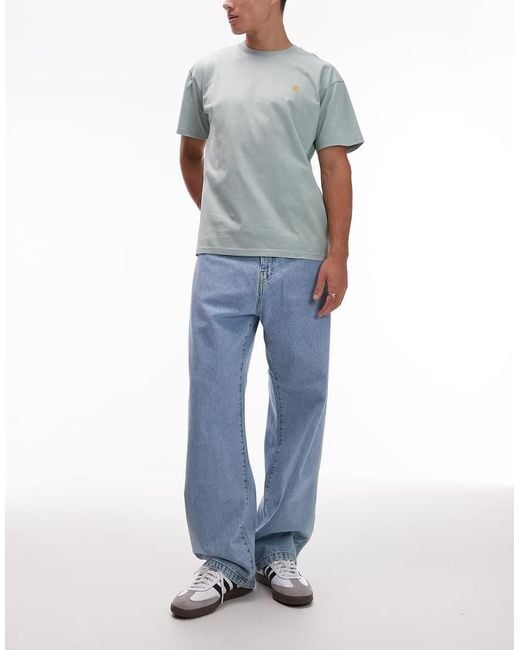 Carhartt Black Landon Loose Tapered Fit Jeans for men