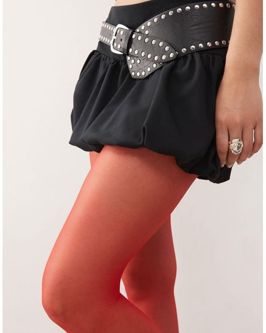 Reclaimed (vintage) Red – strumpfhose