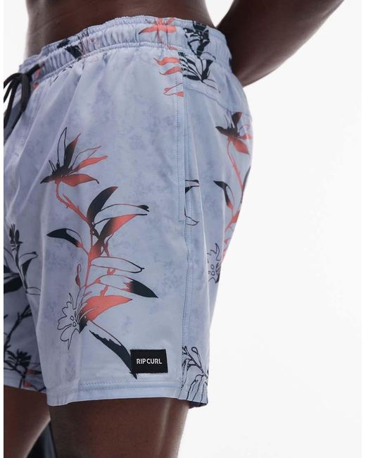 Rip Curl Blue Fun Times Volley Swim Short for men