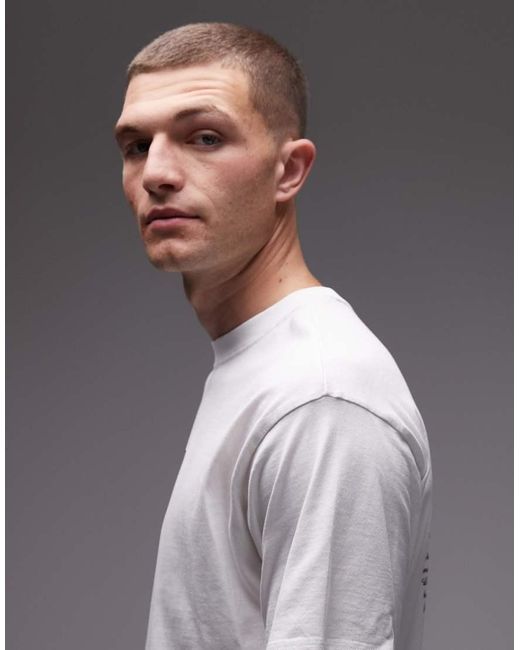 Levi's Tevredenheidsgarantie Vintage Oversized Fit T-Shirt Met Print Op De Achterkant in het White voor heren