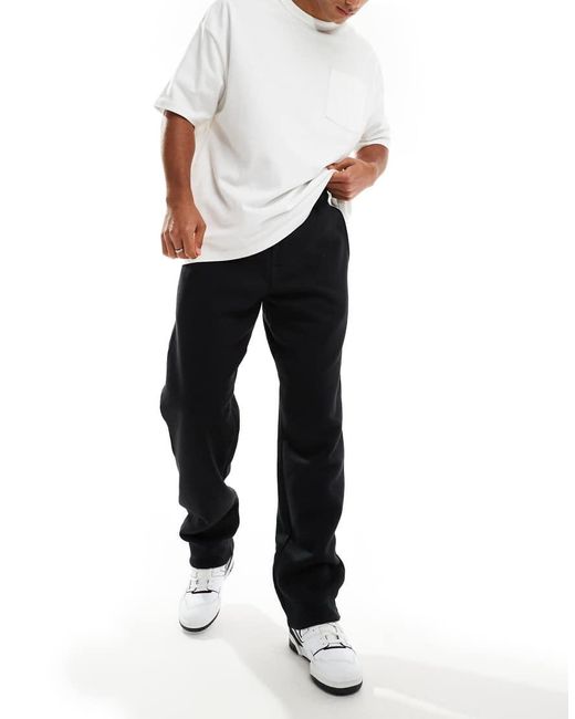 Cotton On Black Relaxed Track Pant for men