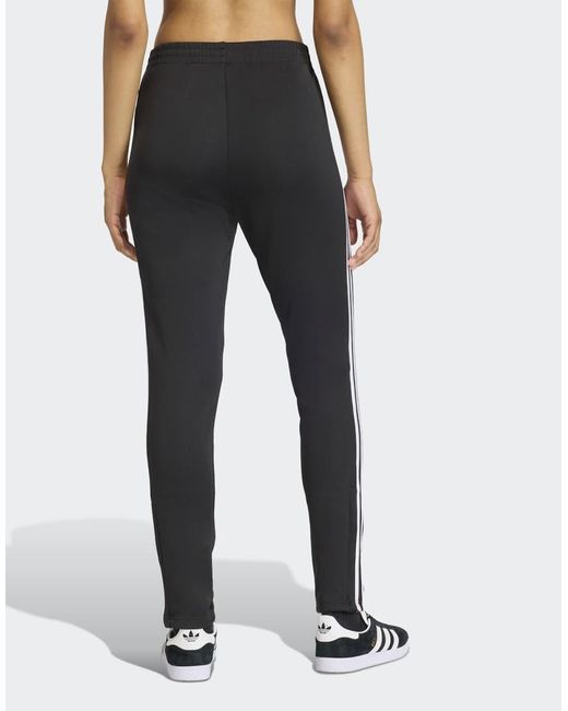 Adidas Originals Black Sst Classic Track Tracksuit Bottoms