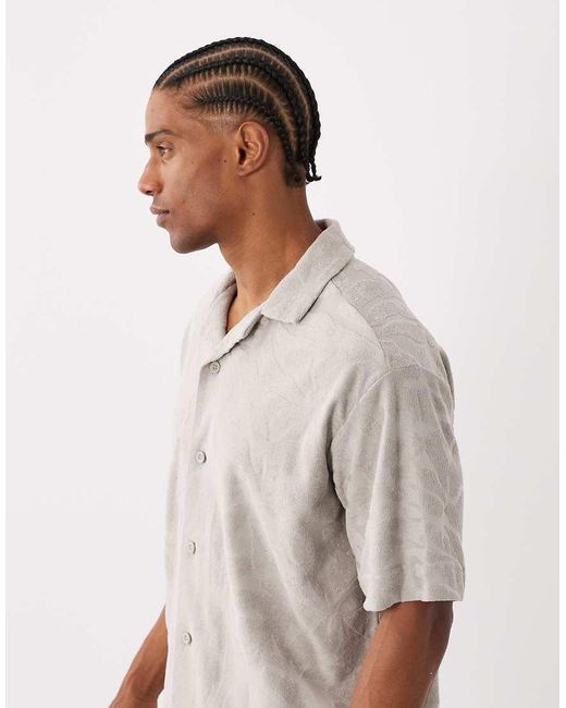 Boss White Hugo Boss Relaxed Fit Short Sleeve T-Shirt for men