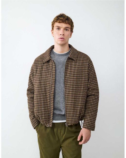Balmohk Brown Jacket for men