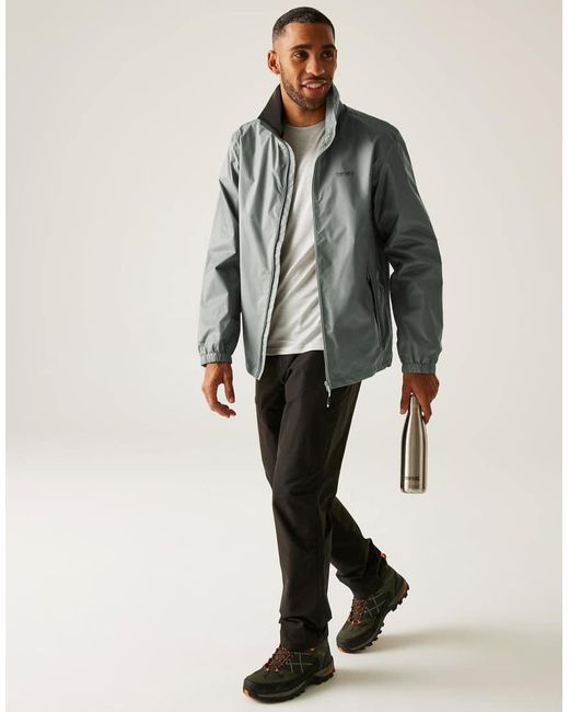 Regatta Gray Lyle Iv Waterproof Jacket for men
