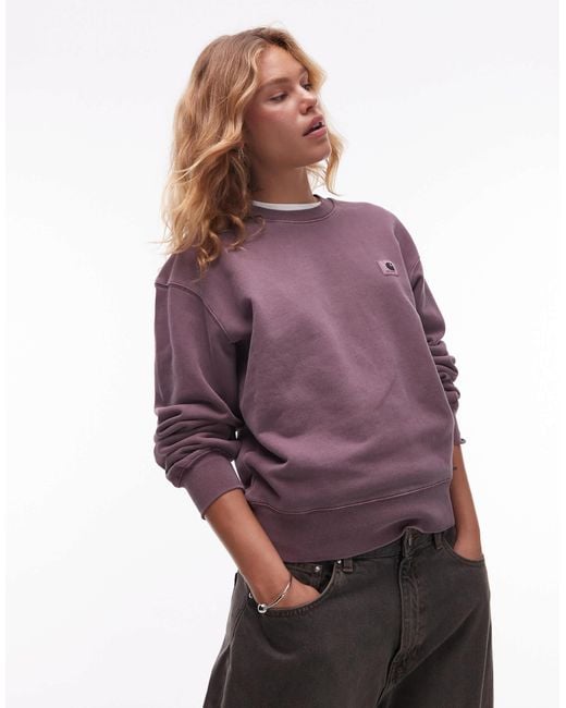 Carhartt Purple Nelson Sweatshirt