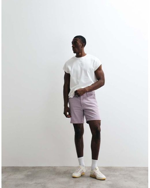 ASOS Multicolor Shorter Length Slim Short for men