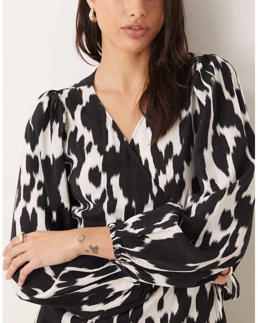JDY Tall White Wrap Midaxi Dress