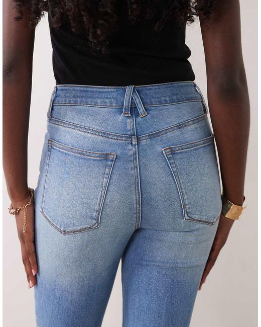 GOOD AMERICAN Blue Good Legs Flare Jeans