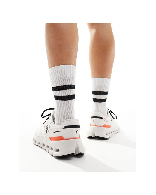 On - cloudrunner 2 - sneakers da corsa color sabbia e bianche non tinte di On Shoes in White da Uomo