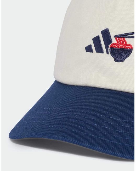 Adidas Originals Blue Food Graphic Dad Cap