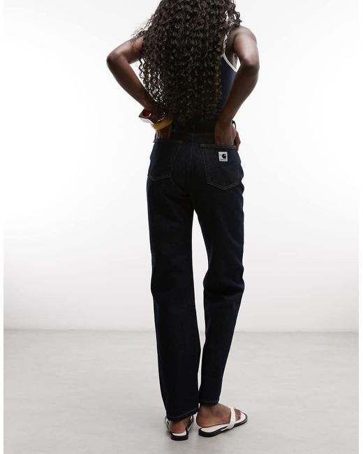 Carhartt Blue Noxon Straight Leg Jeans
