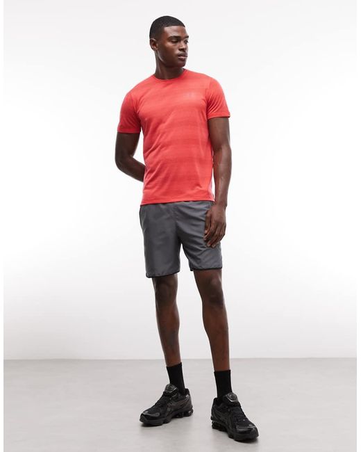 Under Armour Red Velociti 7-Inch Running Shorts for men