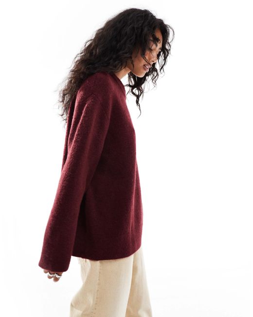 Stradivarius Red – pullover