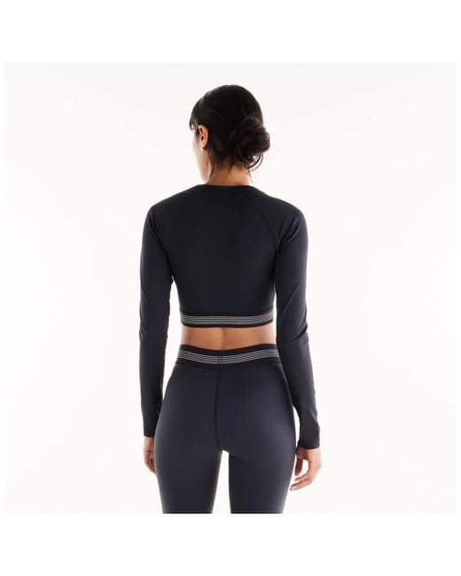 New Balance Blue Ac Fitted Long Sleeve