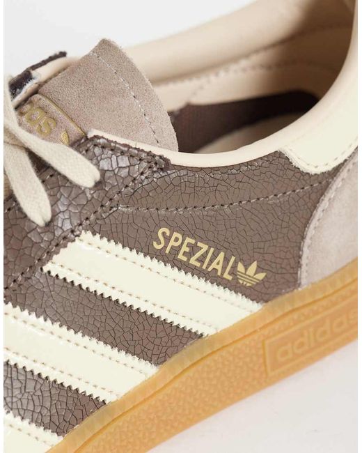 Adidas Originals Brown Handball Spezial Trainers for men
