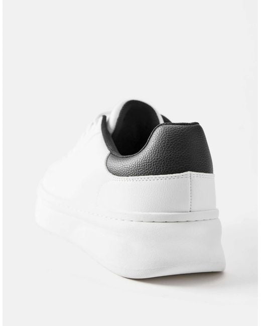 Pull&Bear Lässige sneaker mit detail in White für Herren