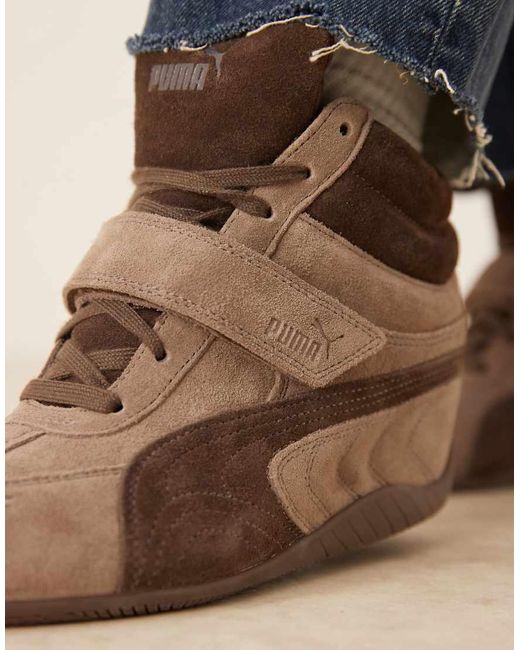 PUMA Natural Speedcat Wedge Sneakers