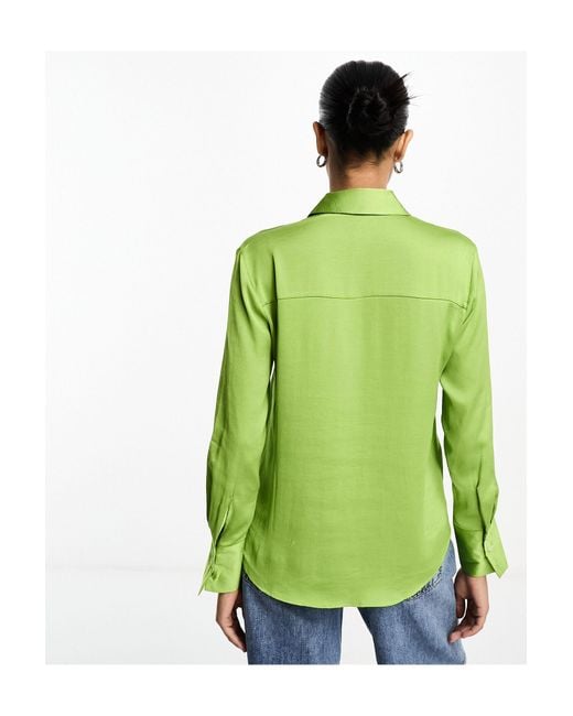 Camicia vestibilità classica di Mango in Green