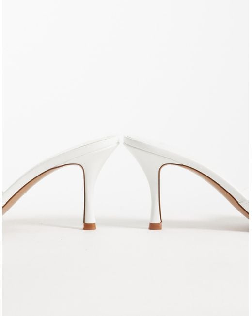 Mango White – mules