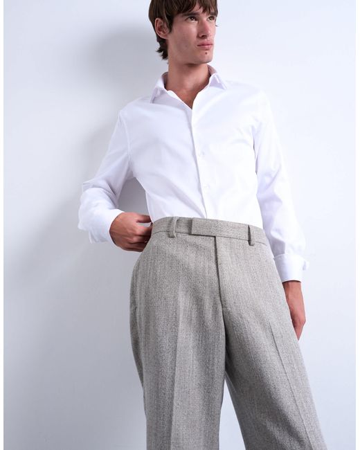 Topman – relaxed-fit-hose in White für Herren