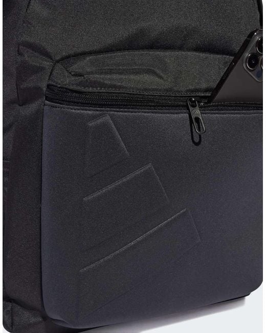 Adidas Originals Blue Essentials Embossed Logo Backpack