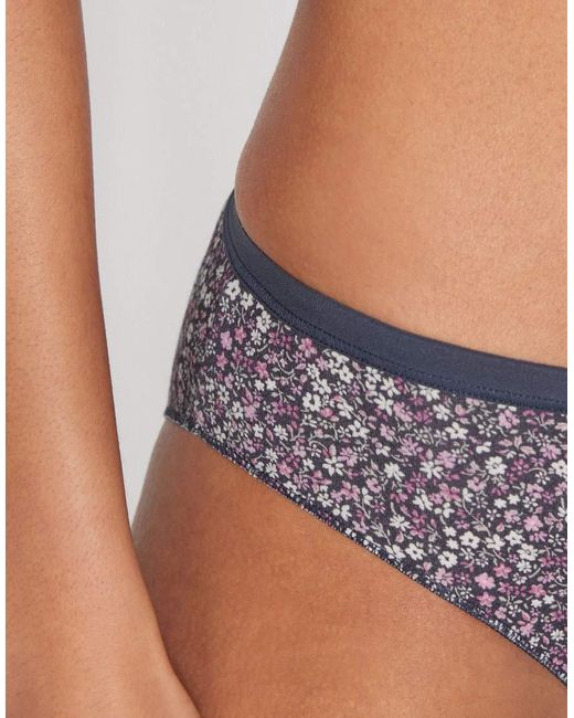 Tezenis Blue Printed Cotton Briefs
