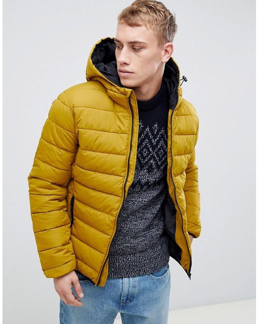 New Look Synthetic Puffer Jacket In 