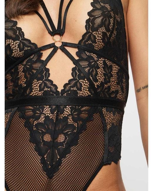 Ann Summers Black Confession Crotchless Body