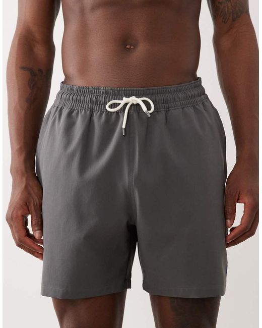 Polo Ralph Lauren Black Traveler Swim Trunk for men