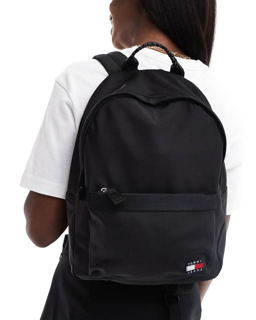 Tommy Hilfiger Black – essential – rucksack