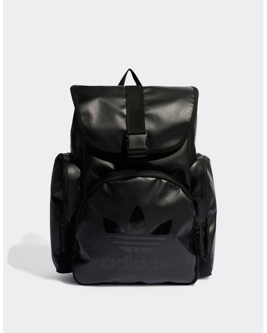 Adidas Originals Black – adicolor toploader – rucksack