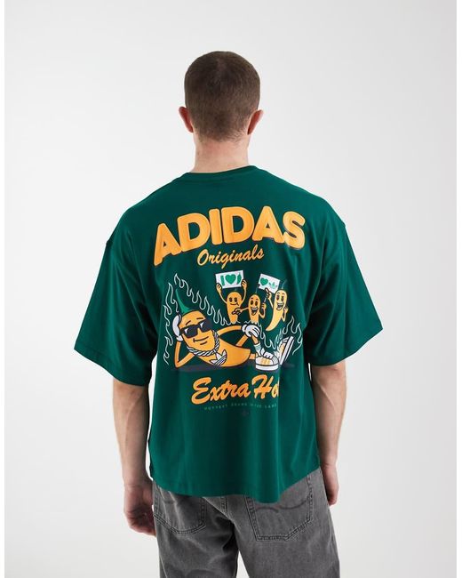 Adidas Originals Green Extra Hot Chilli Graphic T-shirt
