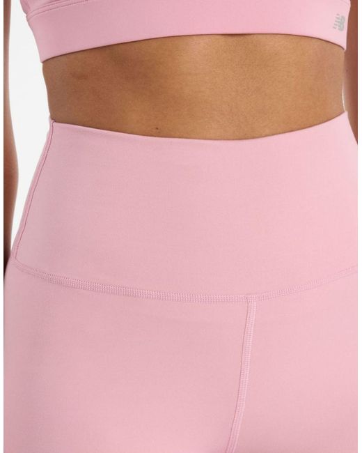 New Balance Pink Harmony High Rise 25" Leggings