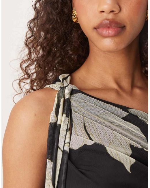 Pretty Lavish Natural Shea Jersey Tie Top Co-ord
