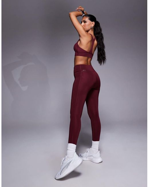 Leggings Tad Essentials De -Rojo PUMA de color Red