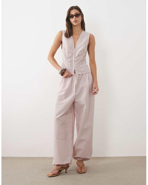 Mango Pink Franchy Sleeveless Top