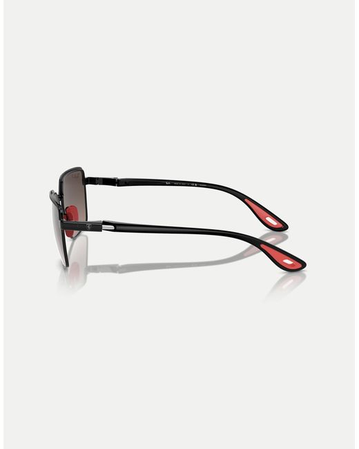 Ray-Ban Multicolor – rb3743m – scuderia ferrari collection – eckige, polarisierte sonnenbrille